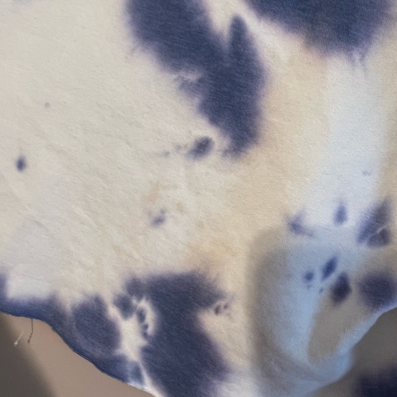 Cropped tie dye hoodie. EUC - Picture 3 of 3